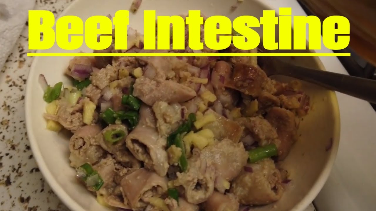 Beef Intestine Cooking Another Tasty Recipe