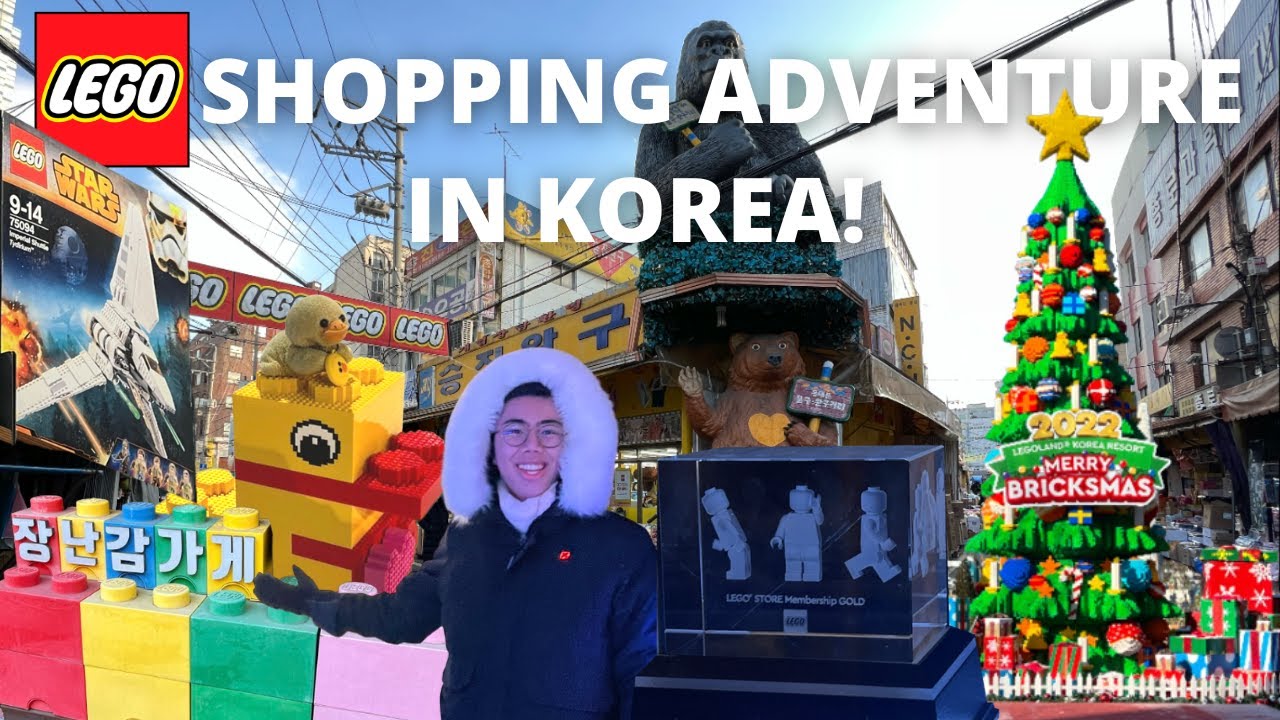 LEGO Shopping Adventure Vlog in Seoul, Korea!