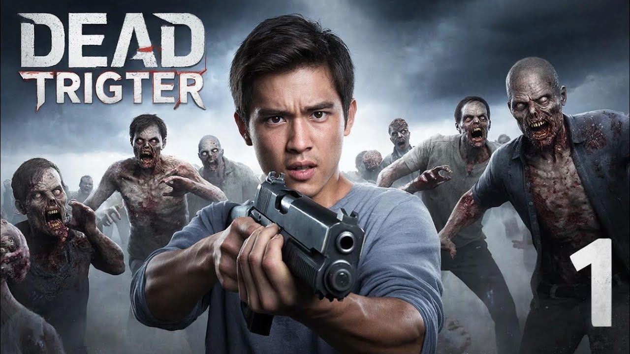 Играю в новую игру Dead Trigger (1 часть)