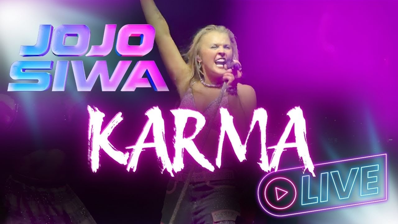 JoJo Siwa Karma Live