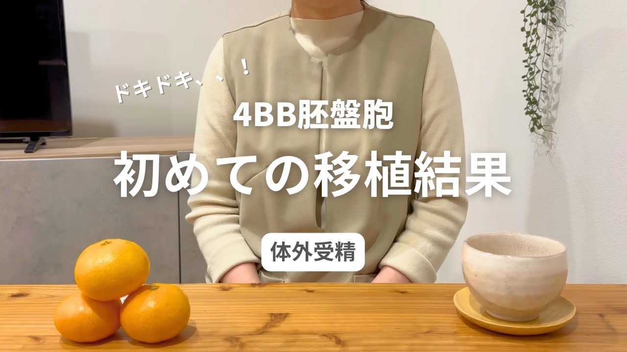 【体外受精】初めての移植結果｜4BB胚盤胞｜魔の12時間ルール｜仕事との両立