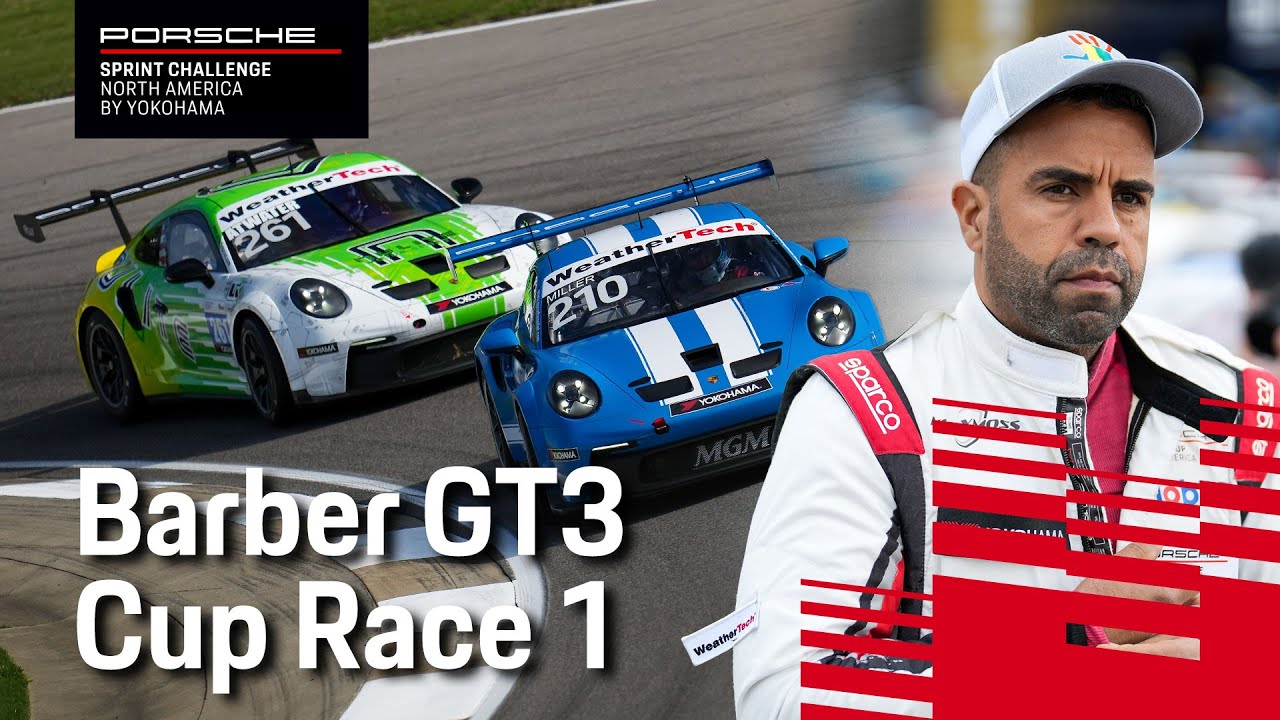Barber Motorsports Park- Porsche Sprint Challenge North America GT3 Race 1