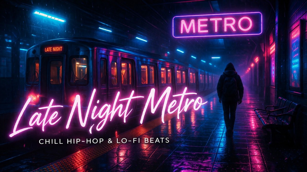 Neon Subway Vibes 🚇 | Relaxing Hip-Hop Mix
