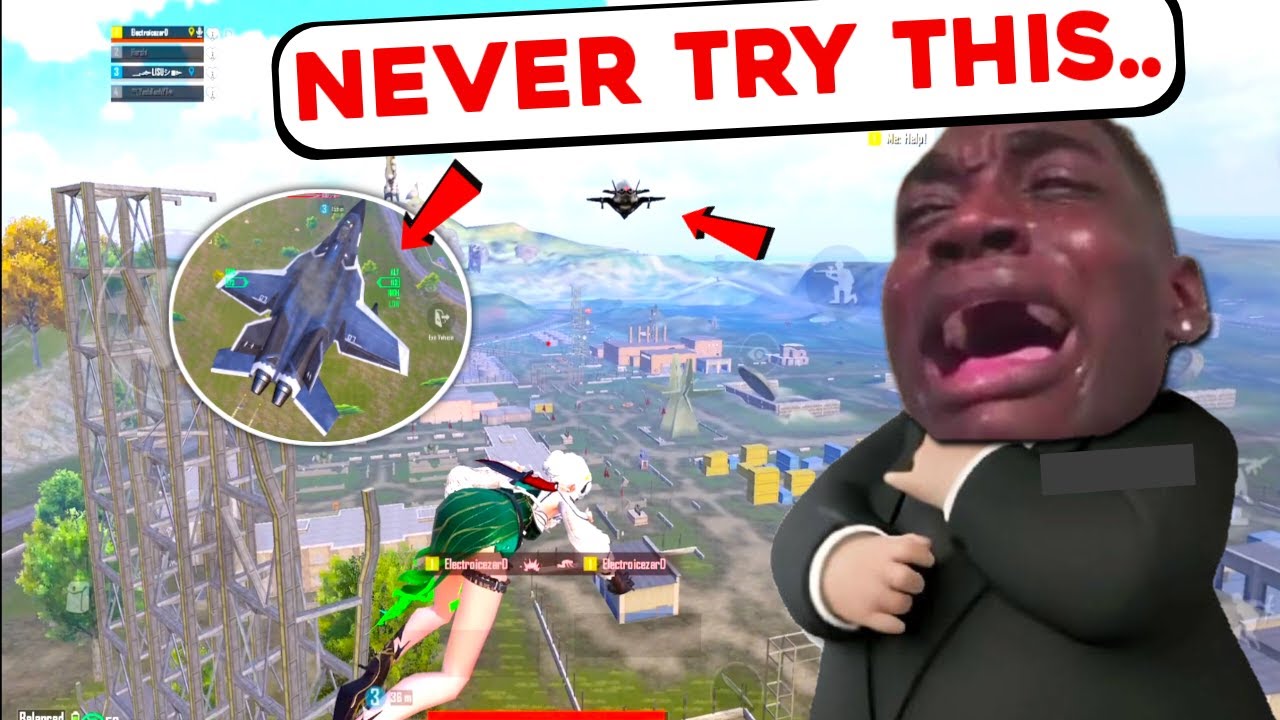 NEVER TRY THIS JET IN BGMI 😢 | BGMI EPIC FAILS & WTF MOMENTS