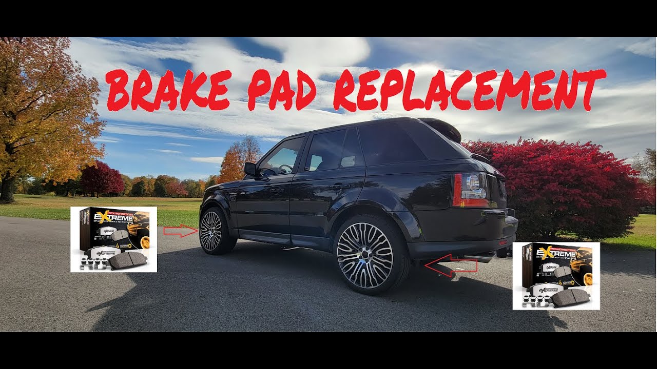 Range Rover Sport Supercharged Brake Pad Replacement 10' 13' L320