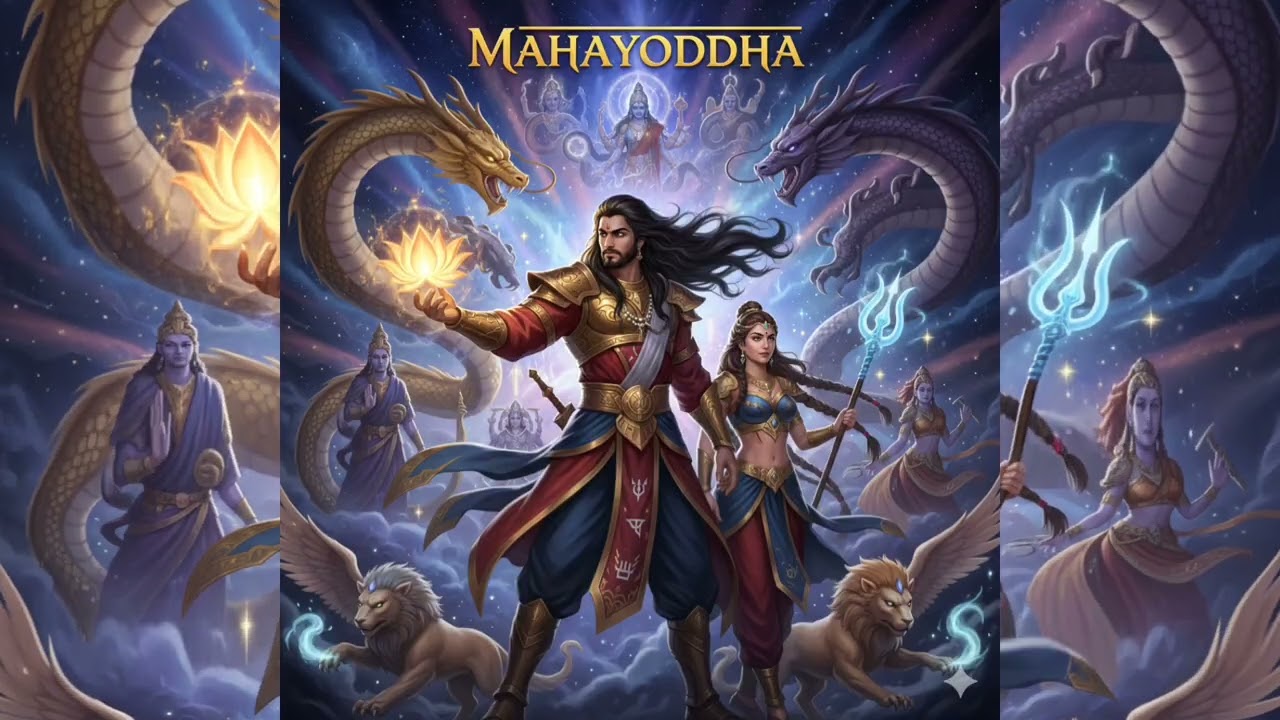 महा योद्धा: Episode:-#4 युवराज की अग्नि-परीक्षा और तिलस्मी भेड़िये का हमला! ⚔️🐺 Maha yoddha story 