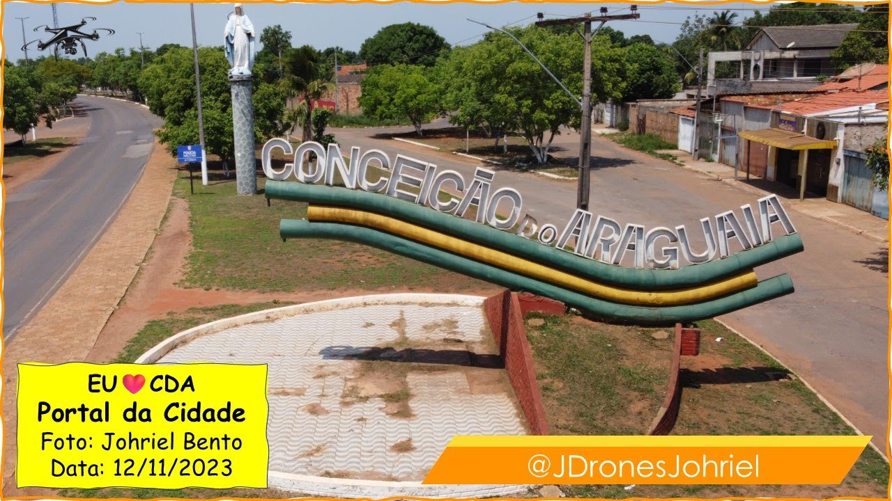 Concei&ccedil;&atilde;o do Araguaia Par&aacute; Brasil 11/2023 por #JDrones @JohrielDrones