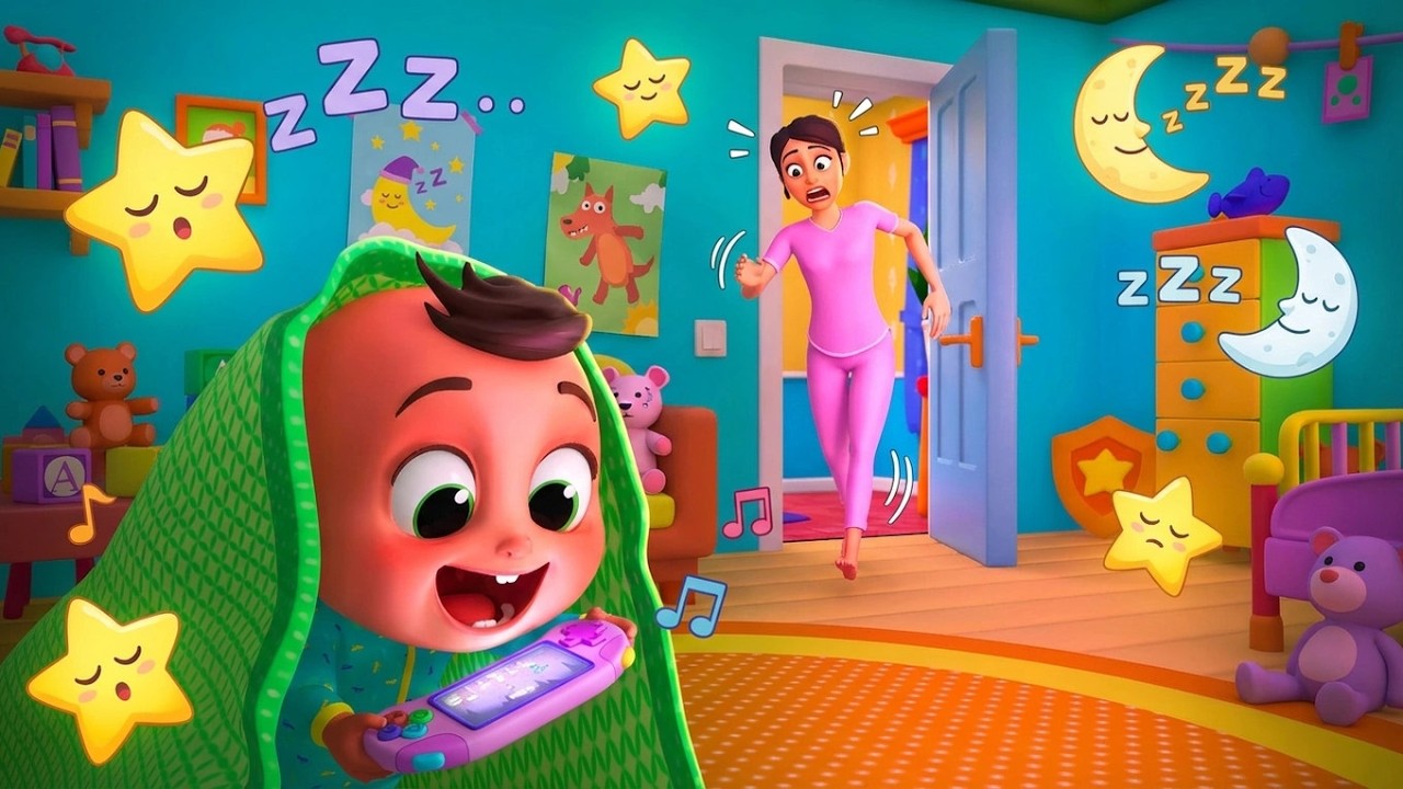 Küçük Bebeğim Uyuyor Mu? 🌙🎵 Mini Mini Kids ile Renkli Şarkılar ve Eğlence!