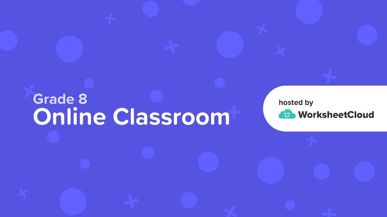 Grade 8 - English - Verbs /  WorksheetCloud Video Lesson