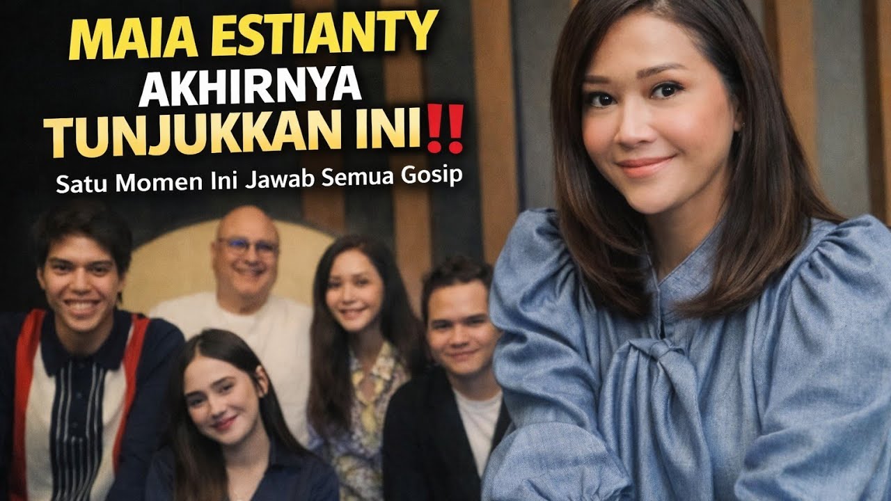 Maia Estianty AKHIRNYA TUNJUK KAN INI!! Satu MOMEN Ini Jawab Semua GOSIP!!