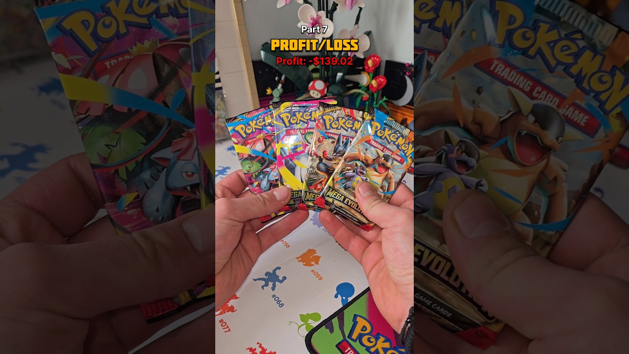 Pokemon Mega Evolution opening - Profit/Loss Series Ep.7 #pokemon  #pokemoncards