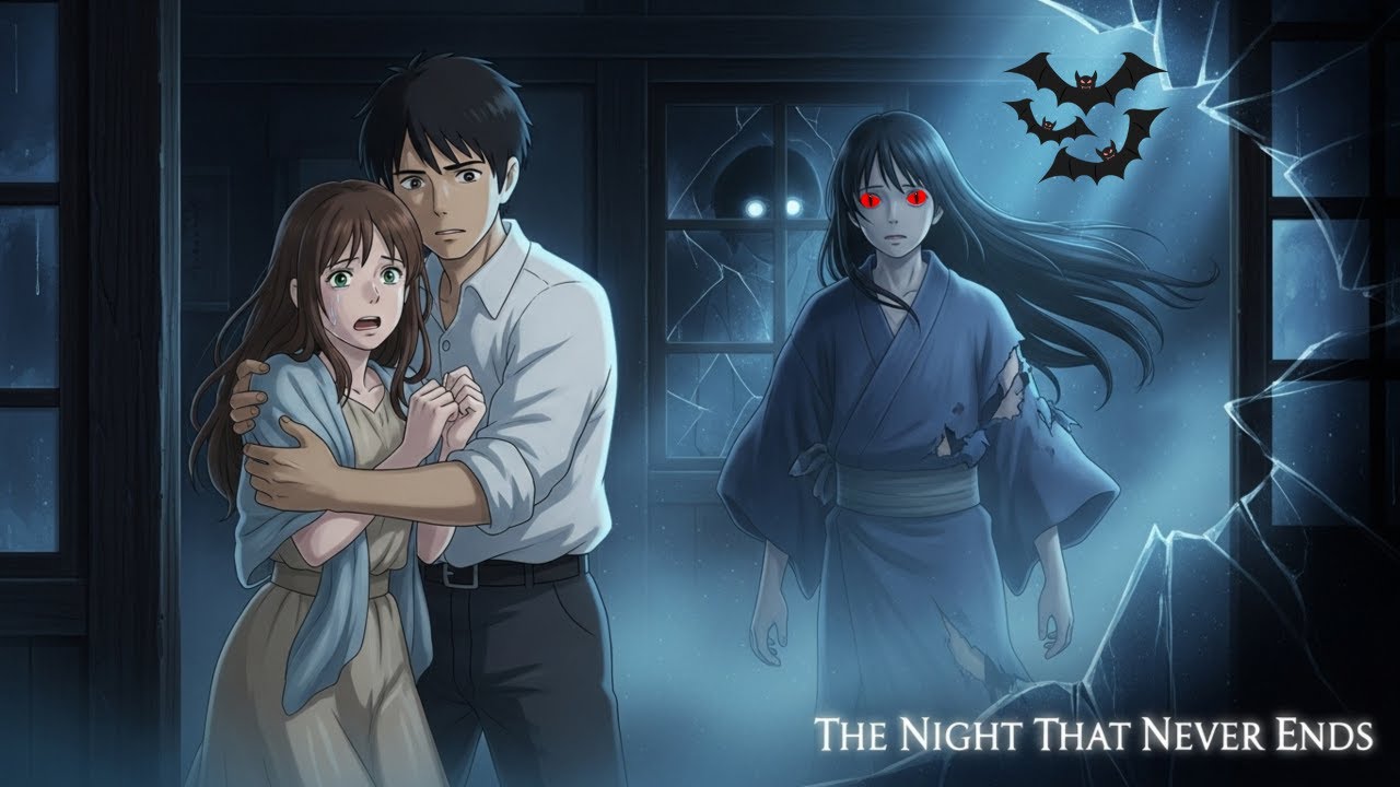 The Night That Never Ends | Ghibli Horror Short Film | Haunted House Animation | Ghost Story