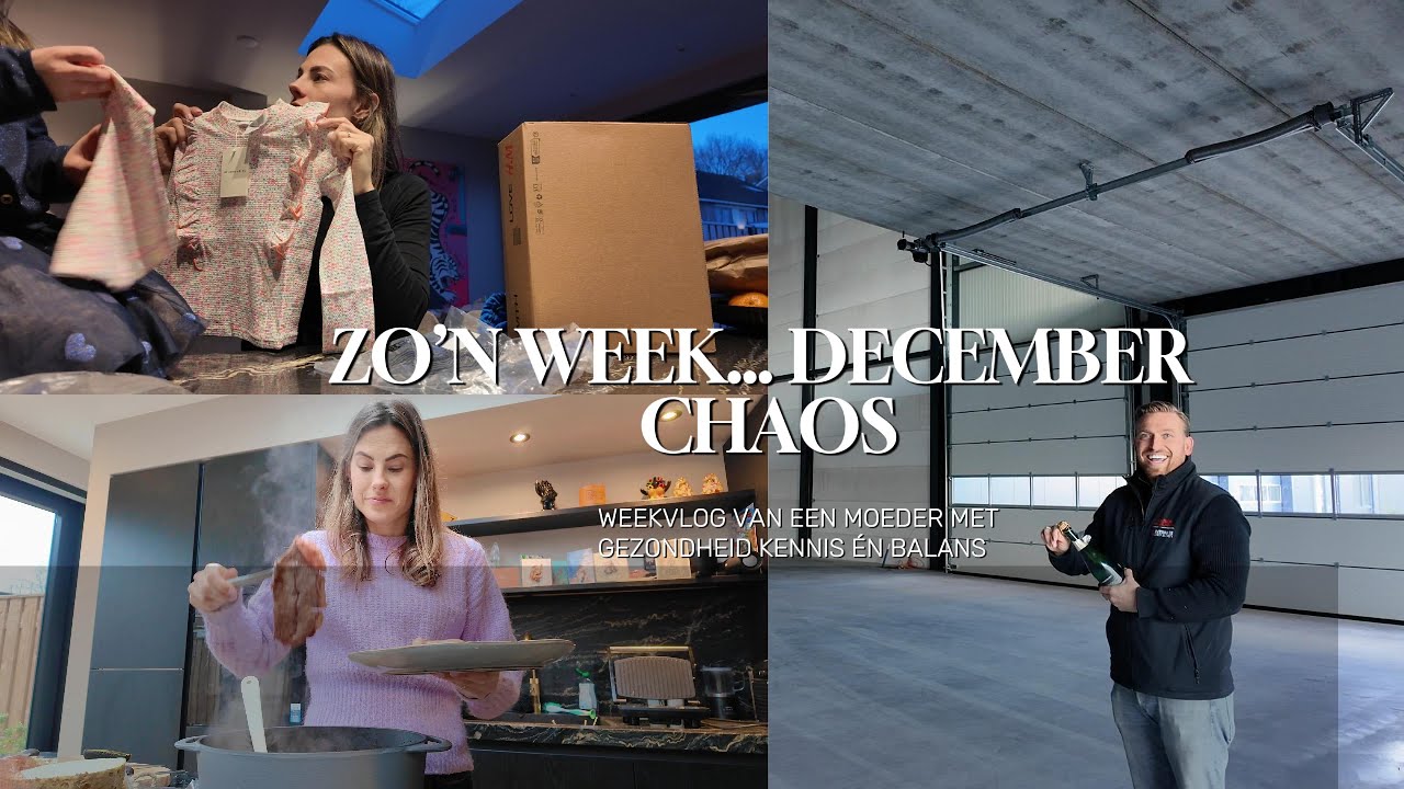 Van grote stappen tot stoofvlees: een volle decemberweek ✨