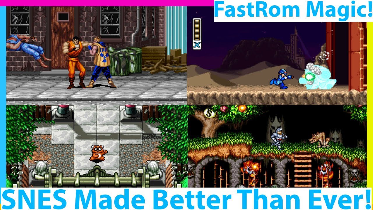 SNES Made Better with FastROM Mods! The SNES You Always Wanted