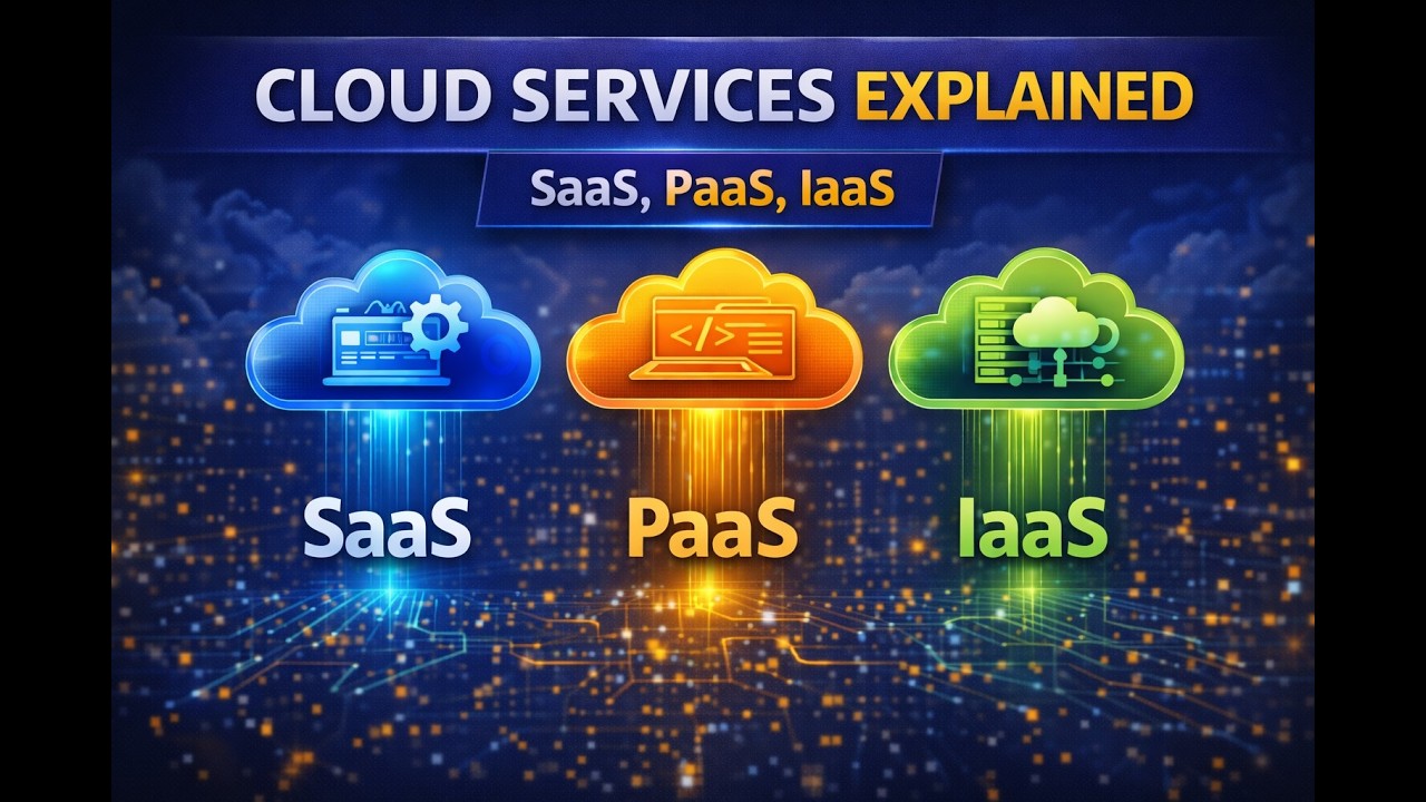 Cloud Services Explained: SaaS, PaaS, IaaS