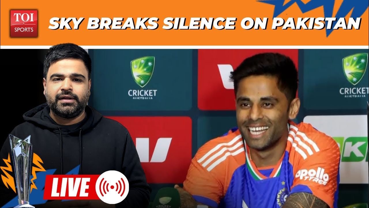 LIVE: Suryakumar Yadav press conference - what he said on Pakistan and more