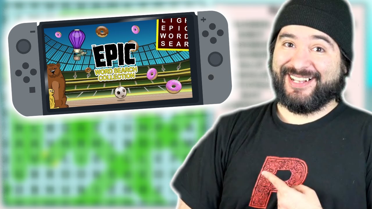 Epic Word Search Collection for Switch - WORTH CHECKING OUT? | 8-Bit Eric