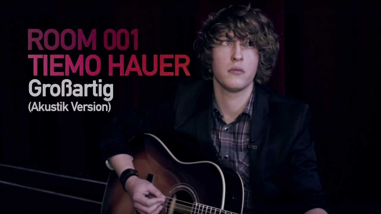 Tiemo Hauer - Gro&szlig;artig (Akustik Version) @ Billion Dollar Hotel