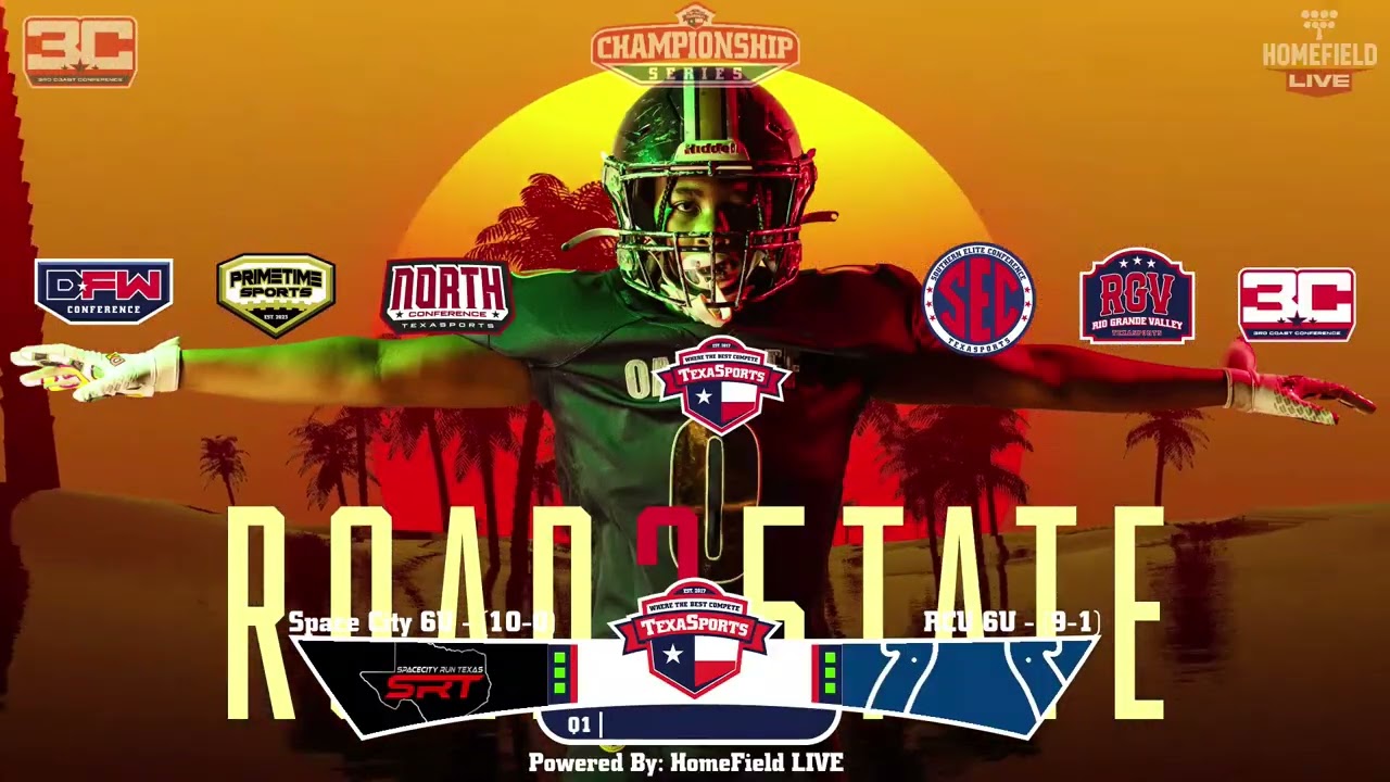 🏈 6U — SRT vs RCU  Texas Sports Championship Series Regional Playoffs