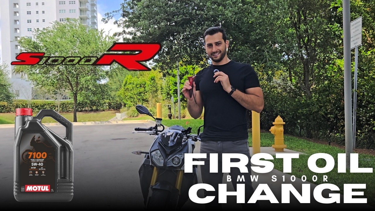 BMW S1000R Oil Change Step-by-Step | S1000RR & XR Compatible