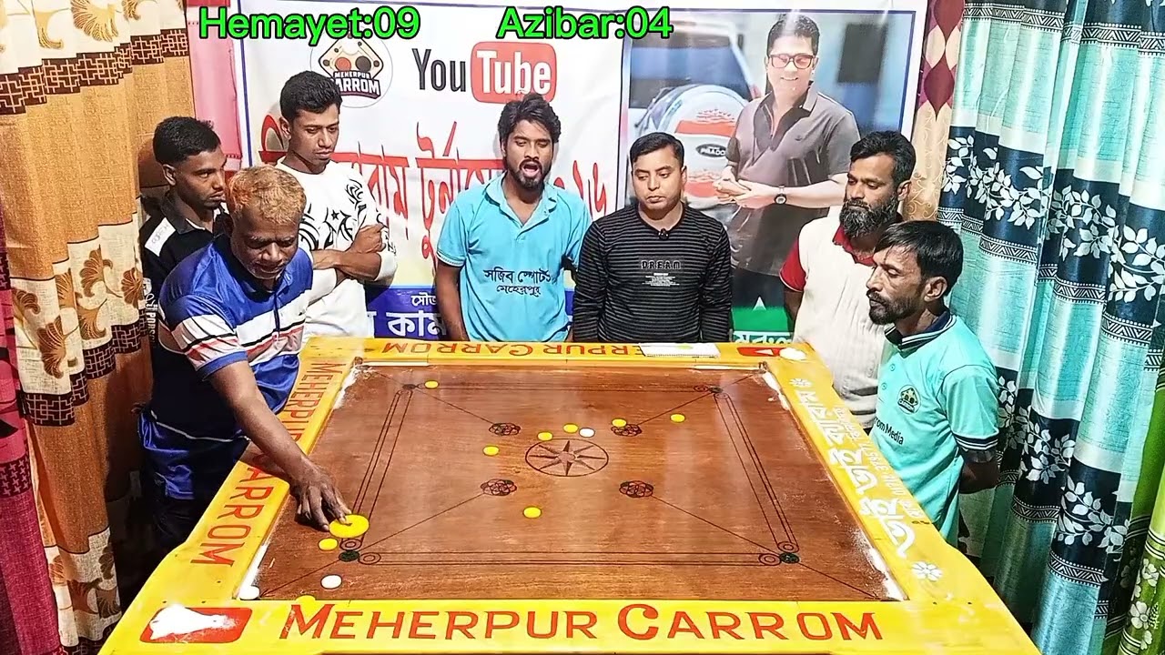 নতুন টুর্নামেন্টের বিখ্যাত দুই প্লেয়ারের মধ্যে হাড্ডাহাড্ডি ম্যাচ। হেমায়েত মোল্লা বনাম গুরু আজিবার