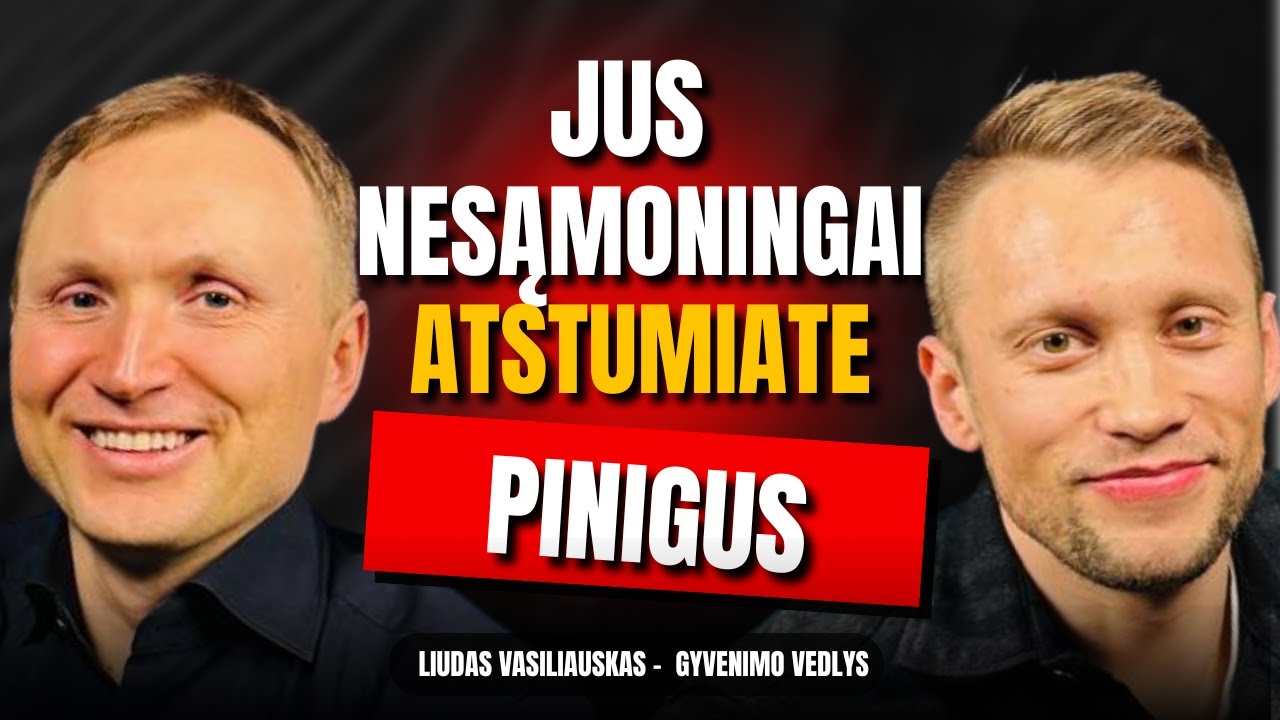 ŽMOGAUS ELGSENOS EKSPERTAS: Jūsų pasąmonė BLOKUOJA pinigus. ŠTAI KODĖL. | POCIŪNAS PODCAST