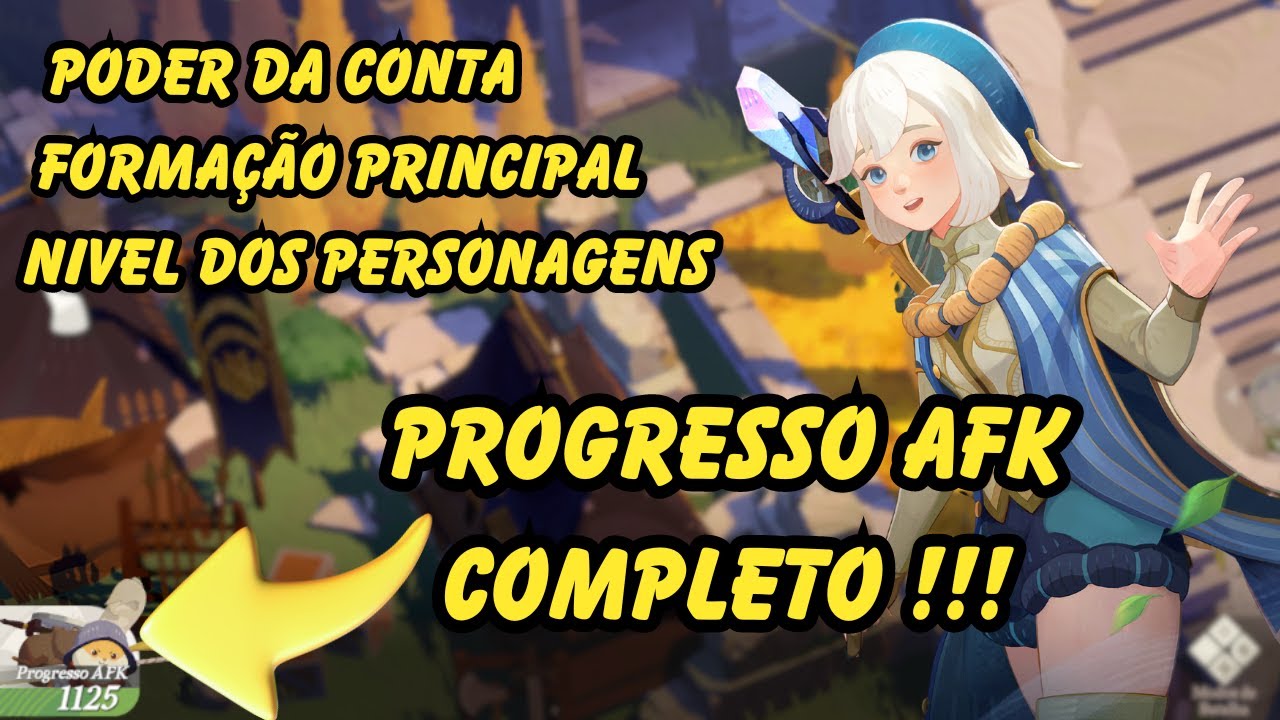 TERMINEI TODAS AS FASES AFK NA CONTA GLOBAL!!! E AGORA??? - AFK JOURNEY