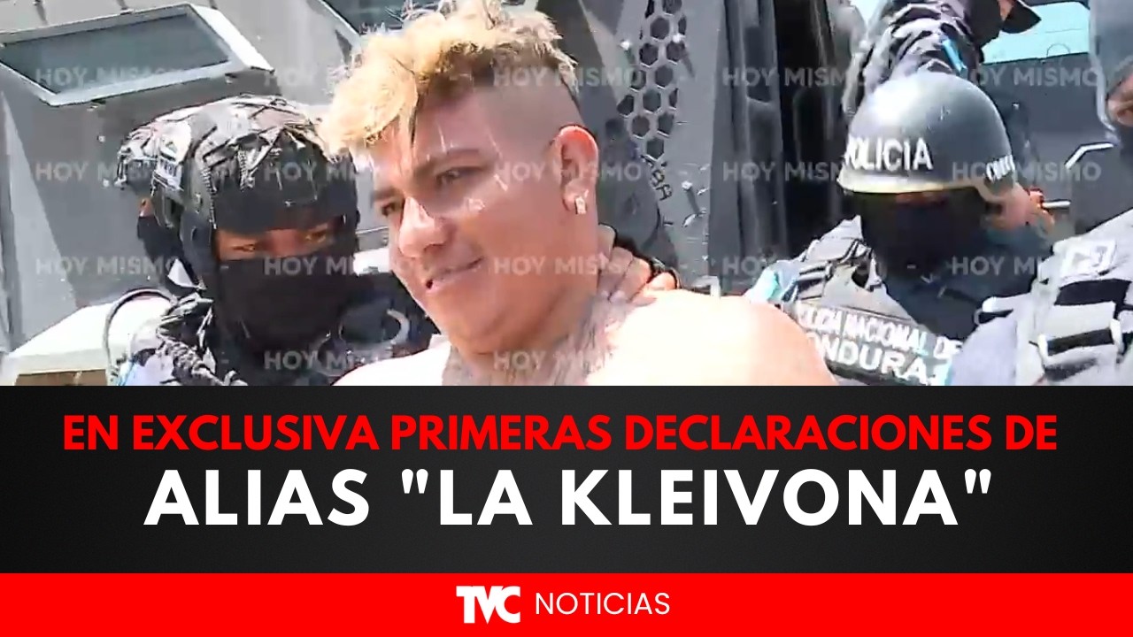 En exclusiva primeras declaraciones de Kleivin Orellana alias 
