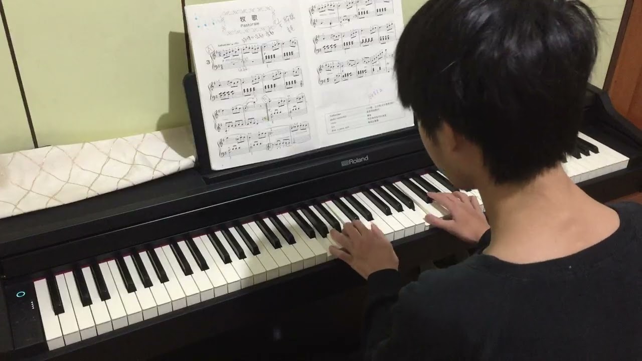 【⓪⑥⓪Piano】佈爾格彌勒Burgmuller No.3 Pastorale