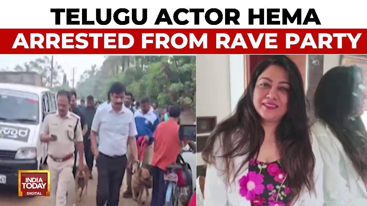 Cops Bust Big Rave Party In Bengaluru, Arrest Telugu Actor Hema, Over 17 MDMA Pills & Cocaine Seized