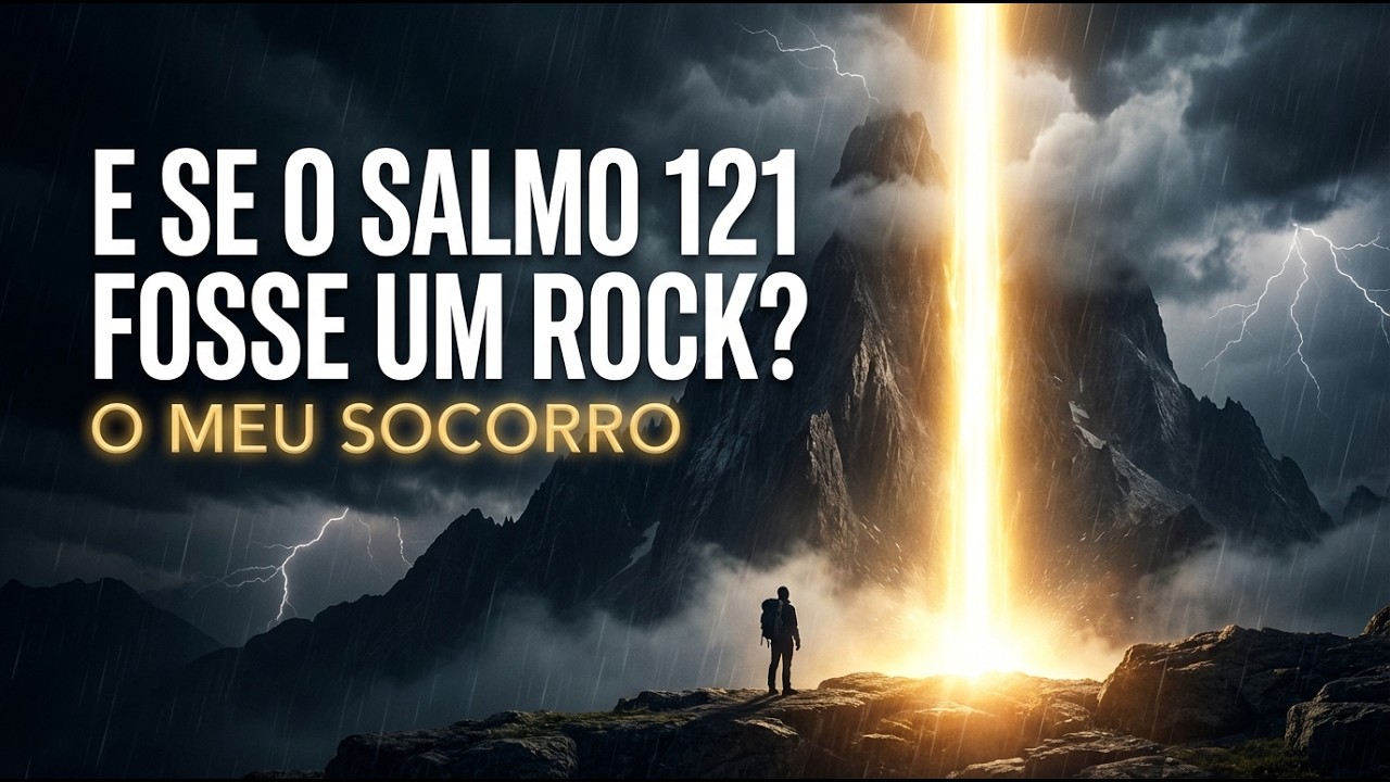 E SE O SALMO 121 FOSSE UM ROCK ÉPICO? 🛡️ (O Meu Socorro)