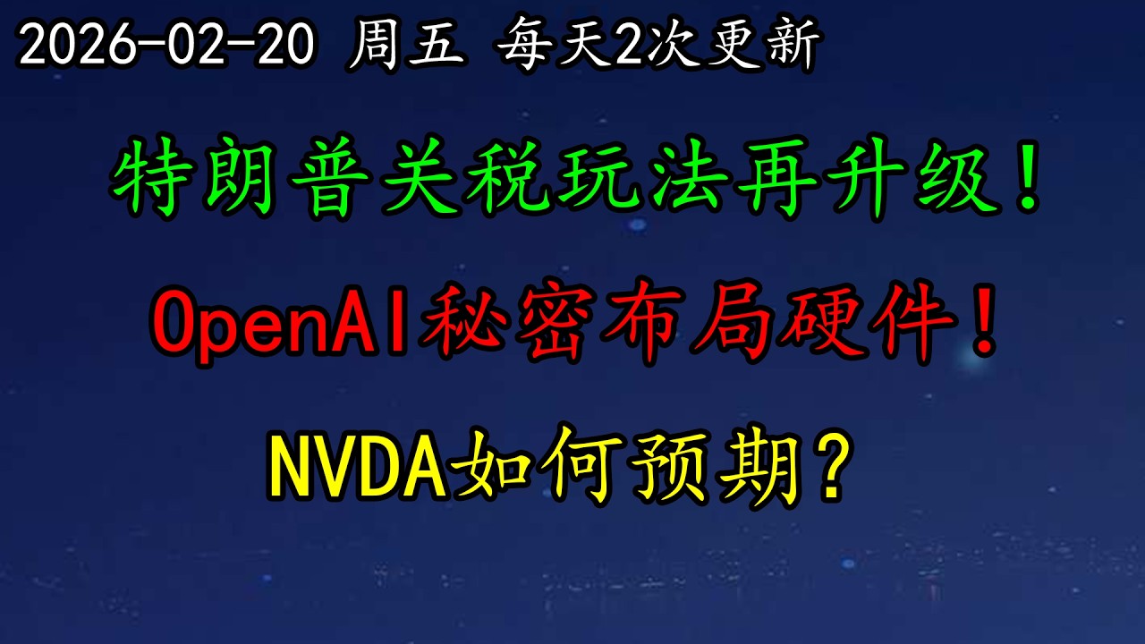 美股 空头确实不行了！特朗普关税玩法再升级！GDP远不及预期！OpenAI秘密布局硬件！NVDA如何预期？黄金、白银、GOOG、DELL、MU、AMZN、LULU、AMD