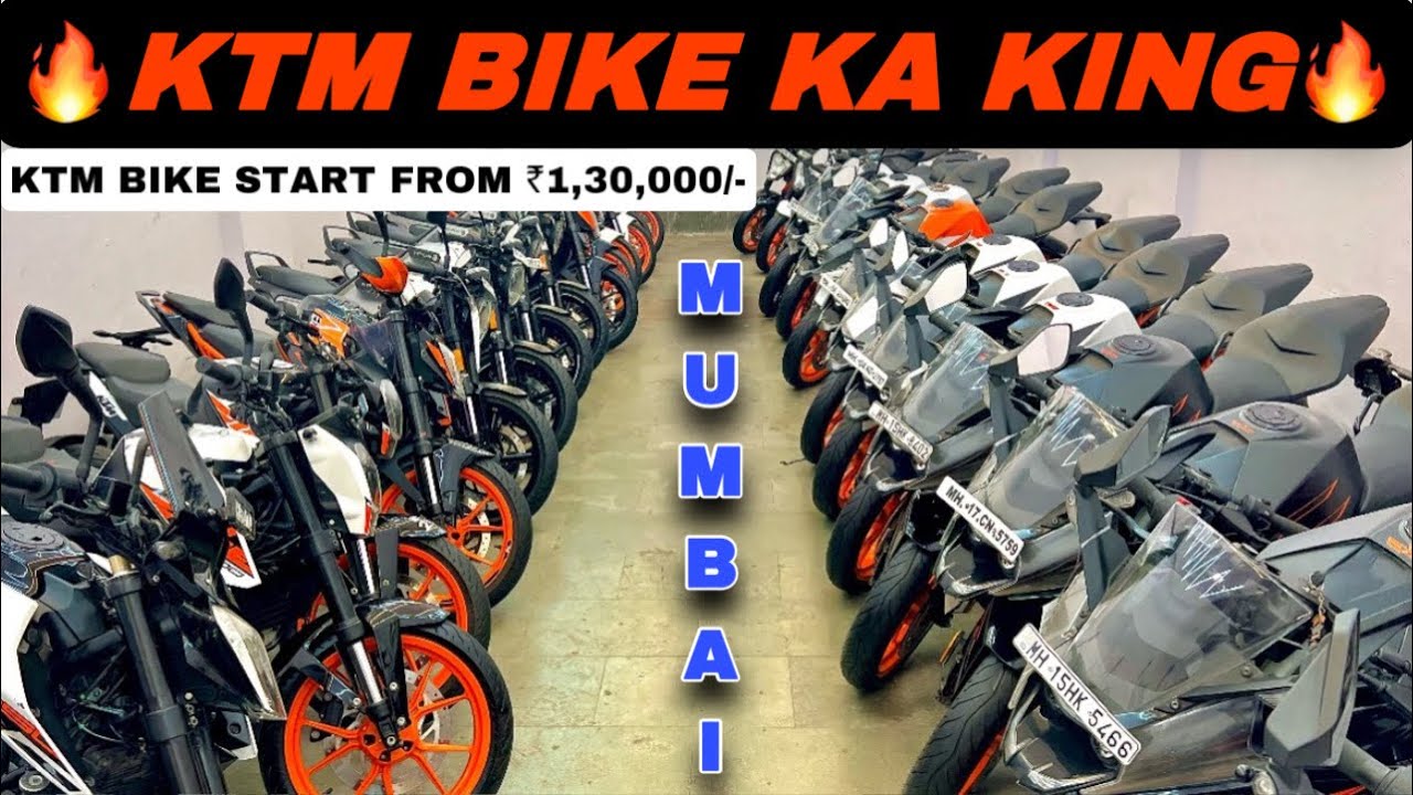 🔥KTM BIKE KA KING IN MUMBAI🔥 || SECOND HAND KTM BIKE FOR SALE || BULLET RAJA.