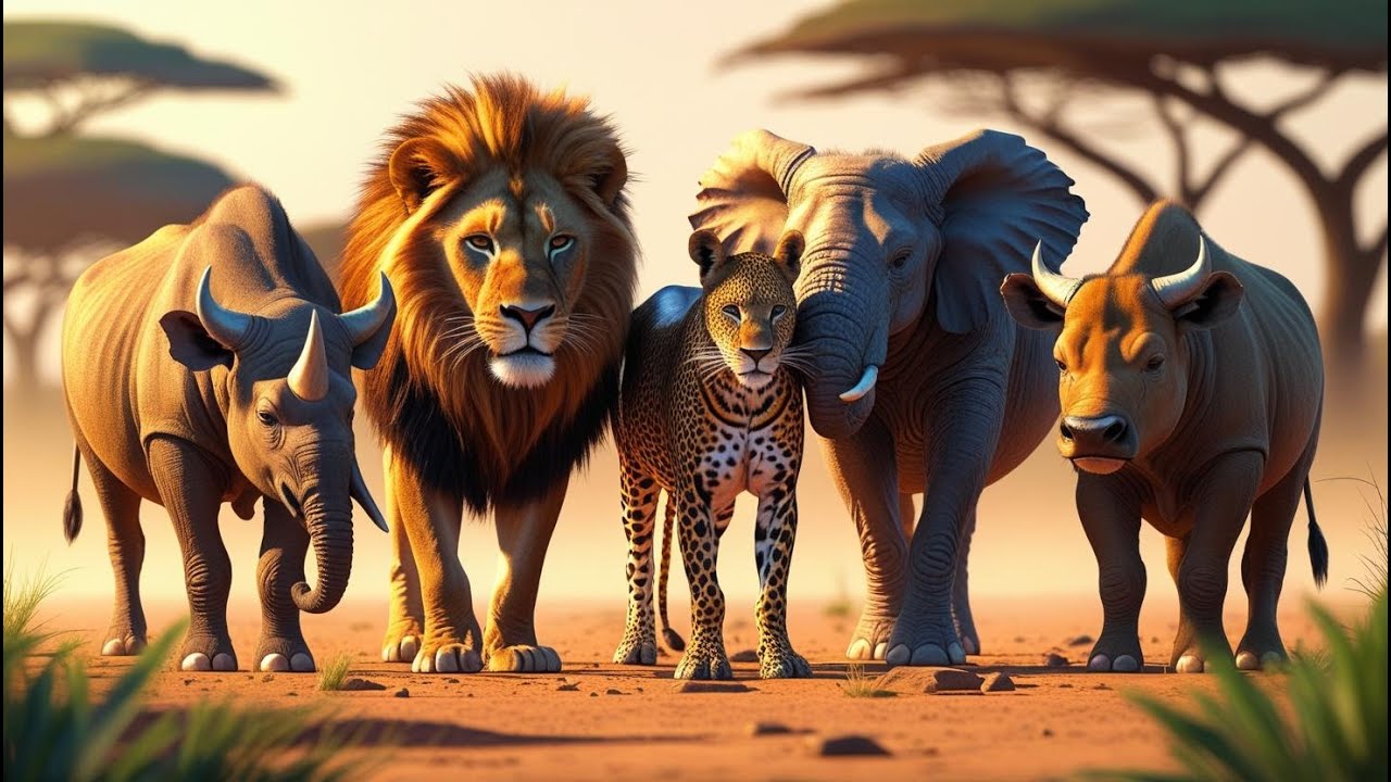 Wild animals in Maa