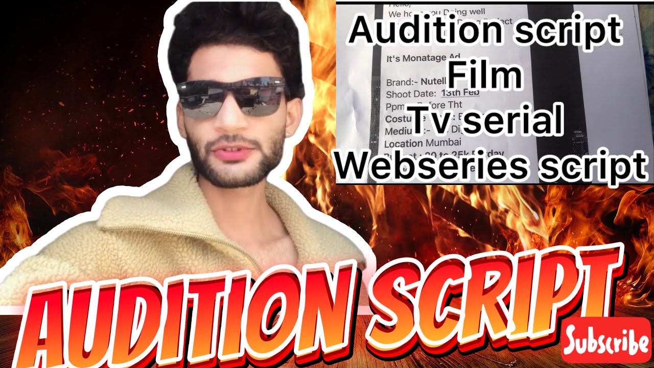 Audition script||film tv serial Webseries script#audition @Adarshvlog-vn5mg