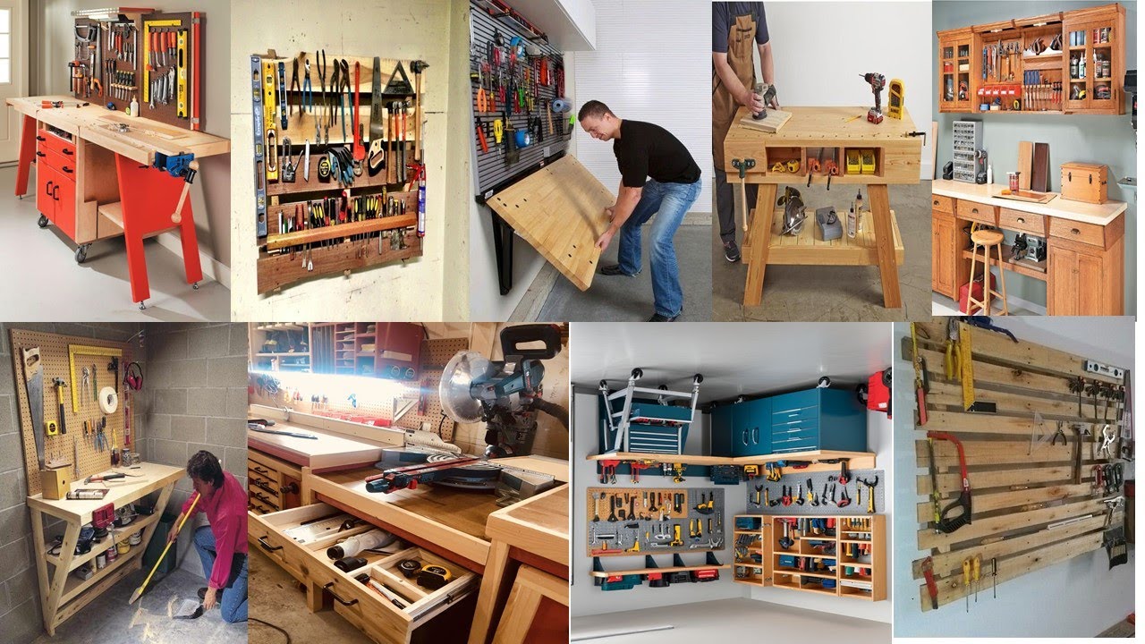 105 Genius Small Workshop Ideas that Save Space and Work Smarter!