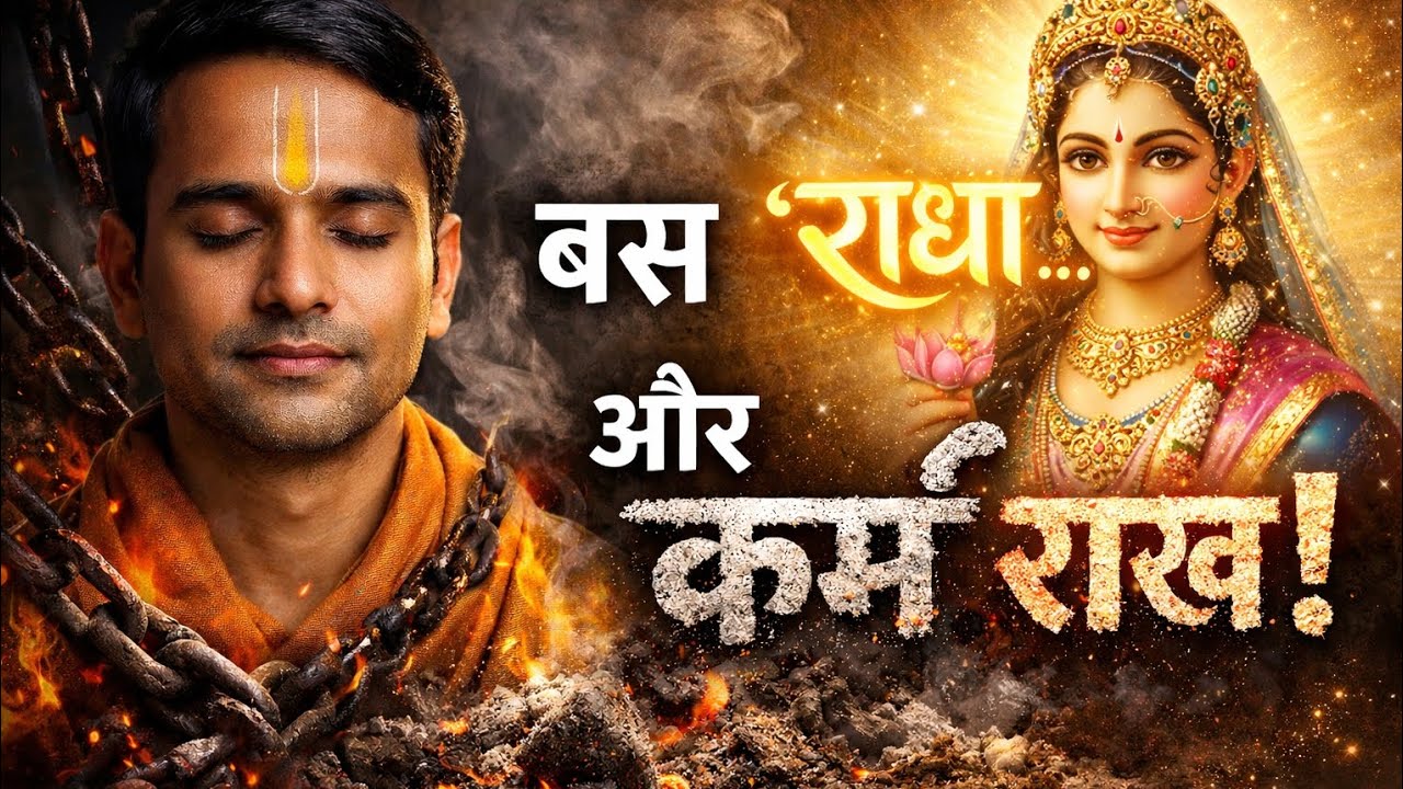 “राधा नाम जप से कर्म कैसे जलते हैं?Learn things from the divine goddess Radha 