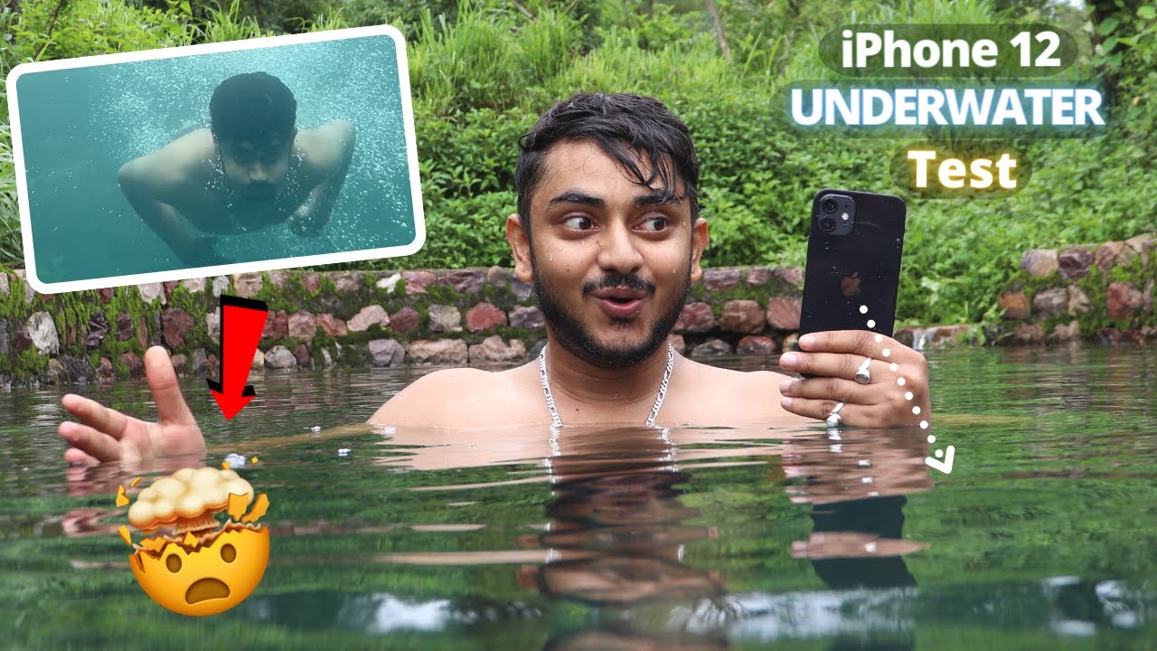 iPhone 12 Water Test - 😱 Shocking Result 😱 (Hindi)