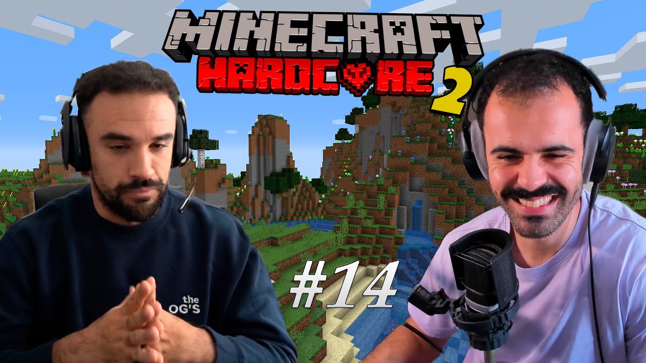LA CÁMARA DEL DESAFÍO ⚔️| IlloJuan y Andrés en MINECRAFT HARDCORE 14