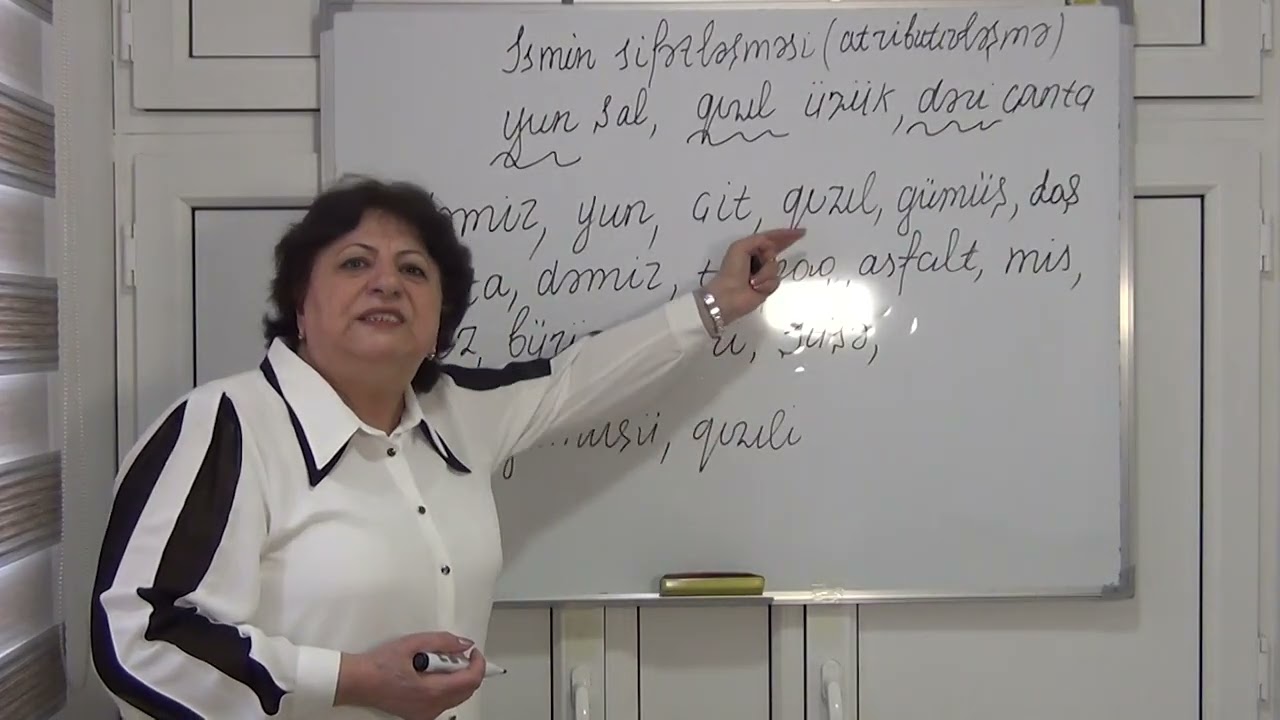 İmtahana ən çox düşən mövzu. İsmin sifətləşməsi