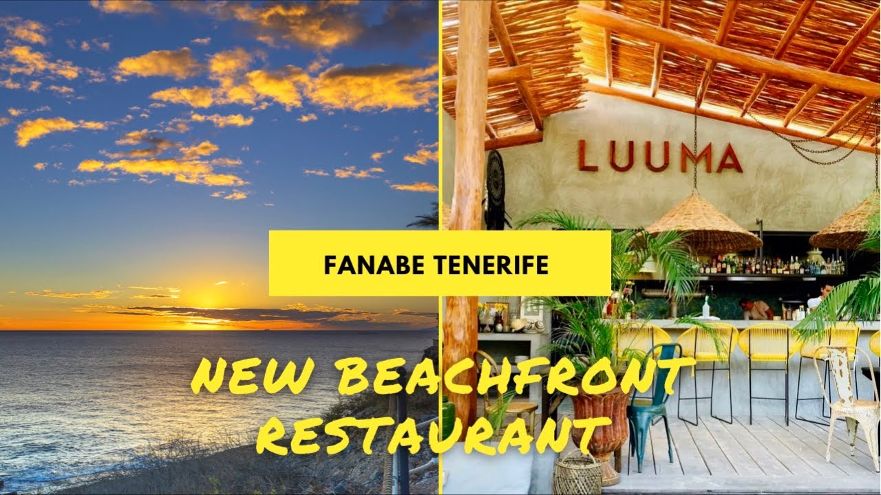 🔴LIVE: New Fanabe Tenerife Beachfront Restaurant with sea views ☀️