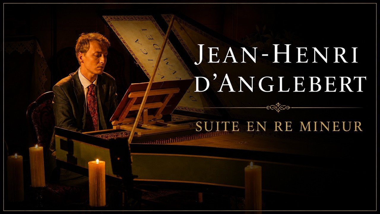Jean-Henri d'Anglebert: Suite en re mineur (Pièces de clavecin, 1689) | A. Mocek