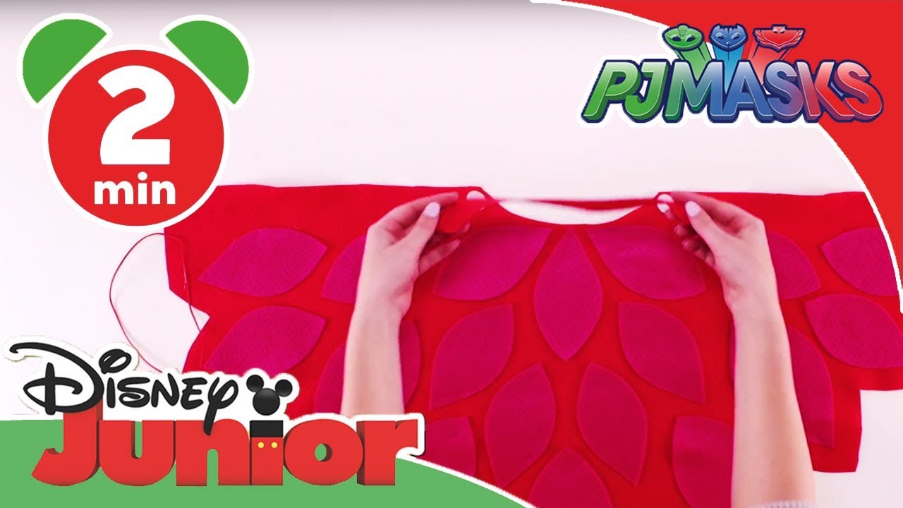 PJ Masks-Pyjamahelden: Bastelvideo - Eulettes Umhang | Disney Junior