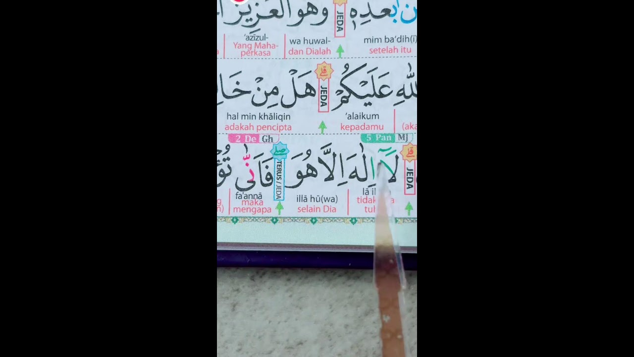 BELAJAR MEMBACA QUR'AN SETIAP HARI 20 FEBRUARI 2026