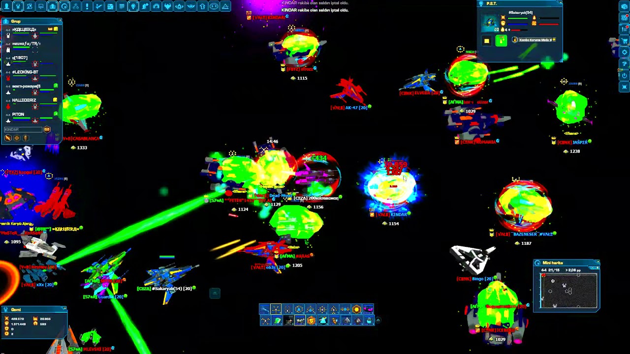 Darkorbit Tr1 Tr5 [C&Xi;&Zeta;&Delta;] Sakaryalı54 [&radic;&Lambda;Ł&Xi;]  kesim