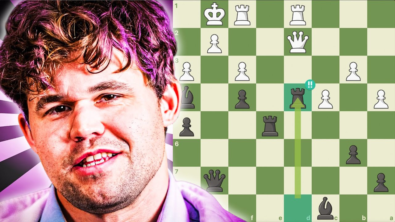 Uma das Melhores Partidas da Carreira de Magnus Carlsen!