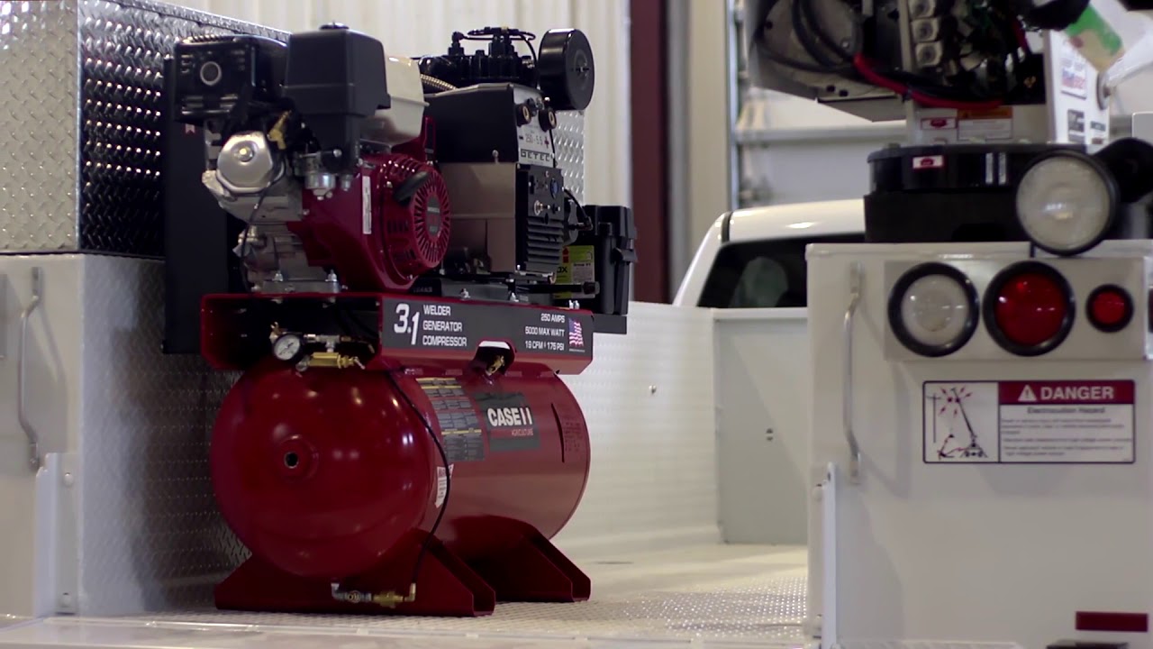 Three Tools in One: Case IH Compressor/Generator/Welder 3-in-1