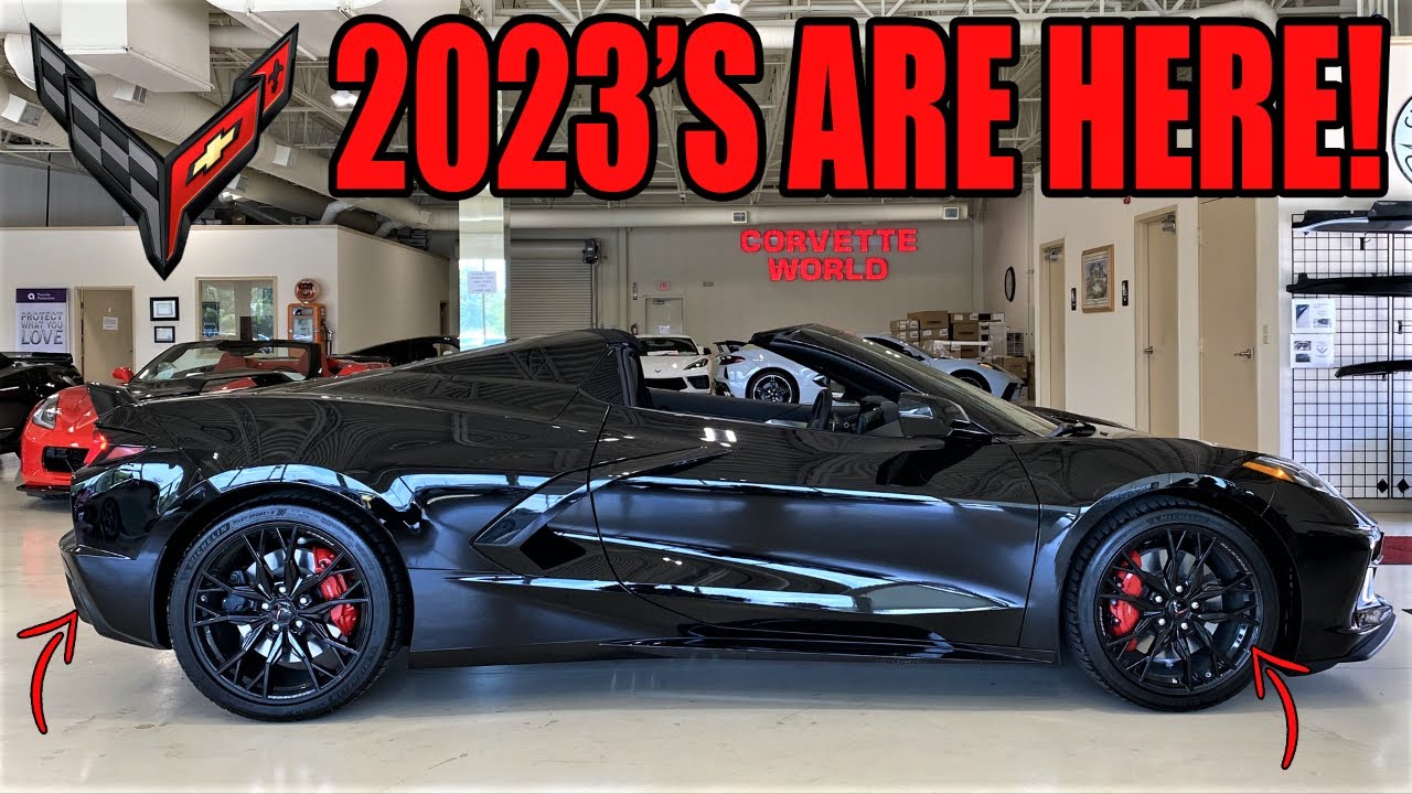 1st 2023 C8 with NEW Wheels & Exhaust at Corvette World!