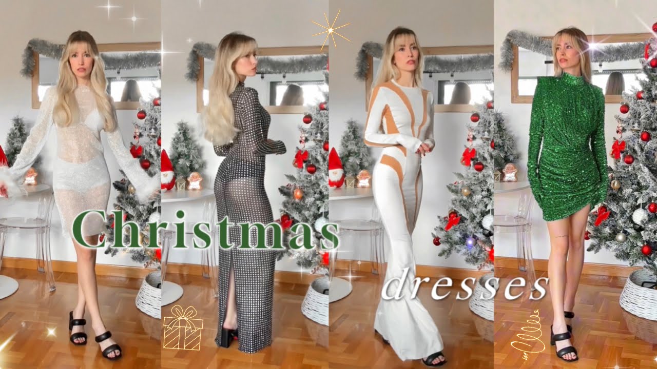 CHRISTMAS DRESSES w/ MEW MEWS 🎄✨🥂 || Mayiyi ♡
