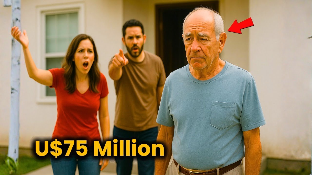 Kicked out of his home, father wins the lottery and watches his children's reaction